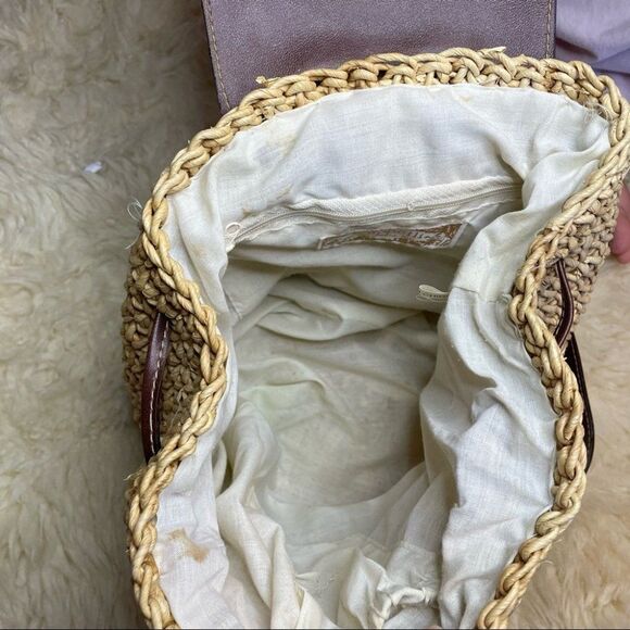 Cappelli Crochet Toyo Straw Backpack - Picture 7 of 11